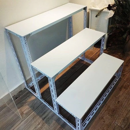 kệ sắt 3 tầng bậc thang