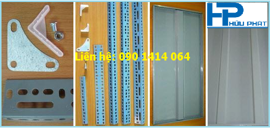 kệ sắt V lỗ