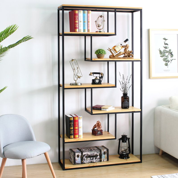 kệ sắt trang trí phòng khách